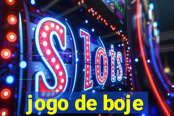 jogo de boje